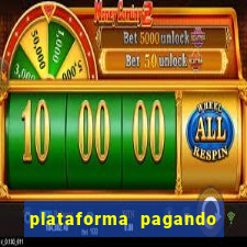 plataforma pagando no cadastro bet